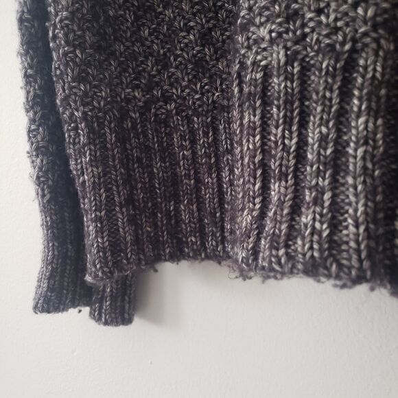 Chaps Gray Knit Pullover Sweater L - Picture 5 of 7